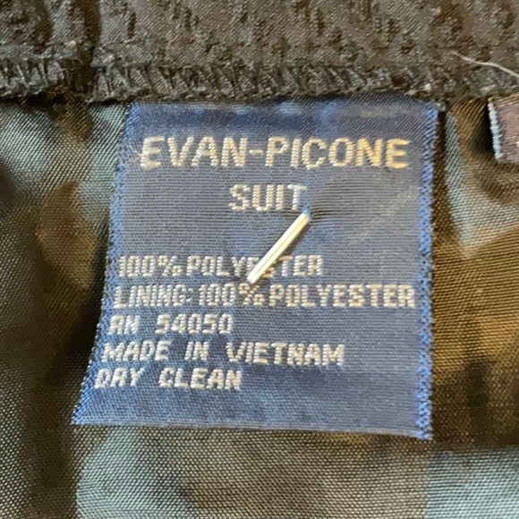 Evan Picone Black Dress Pants Sleek Formal Design - Picture 4 of 6